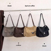 Tas Selempang Kulit Sapi Asli Model Terbaru, Trendy, Berlapis, Kapasitas Besar, Tas Selempang Ketiak Kulit Asli