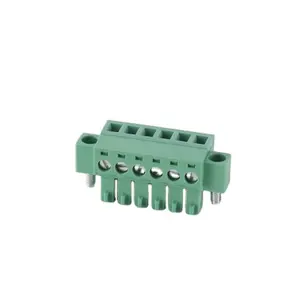 3.5mm 3.81mm Pitch Double-Level Plug In Terminal Blocks Spring Elect Plug-In Terminal Block