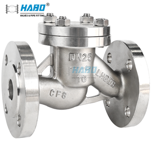 Nhà máy trực tiếp thép không gỉ Lift kiểm tra van với mặt bích kết nối nhiệt độ cao nước phương tiện truyền thông tương thích - Product Image 2