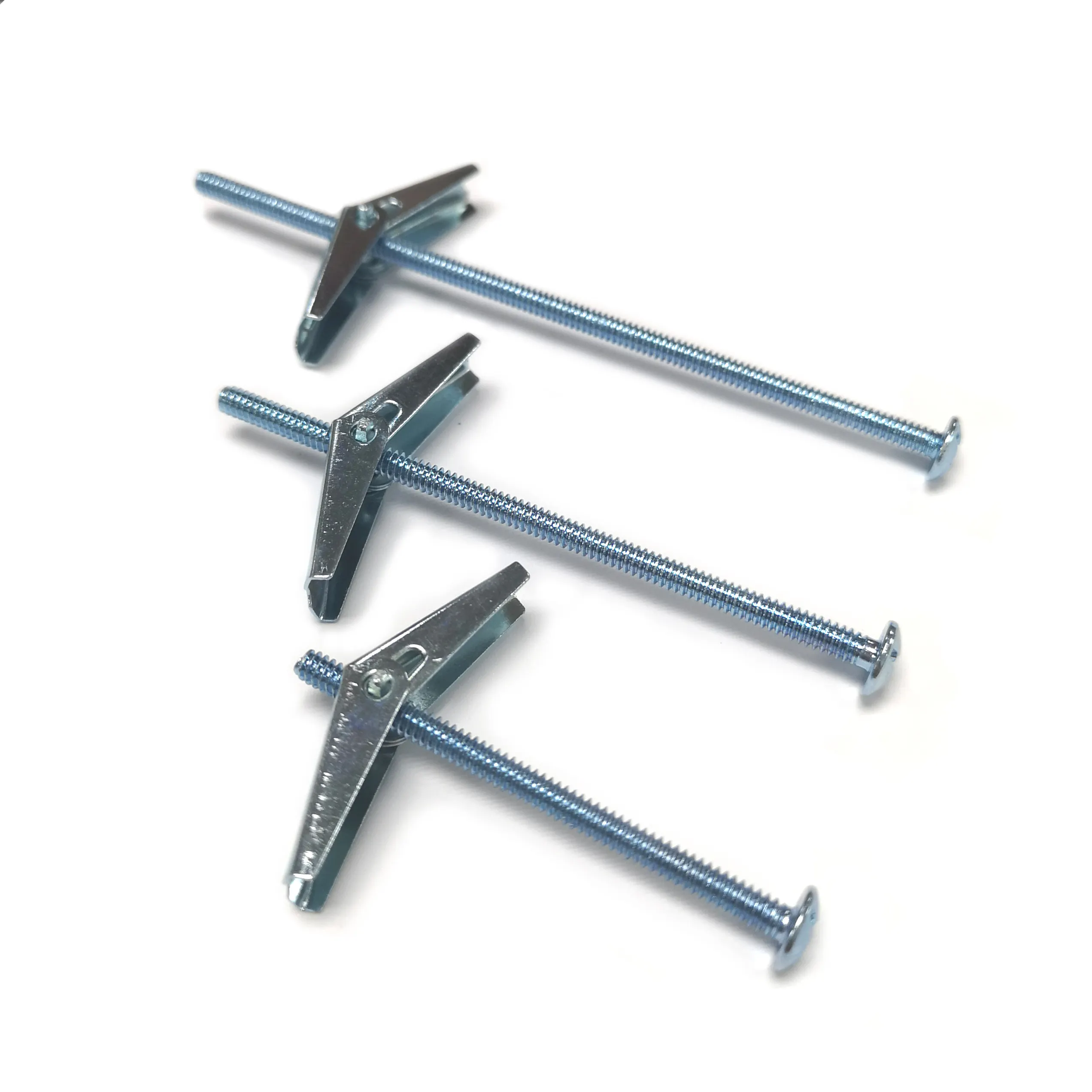 Durable Spring Toggle Bolt Anchor Drywall Anchor Great For Hanging Heavy Objects On Hollow Wall Round Head Machine Screw