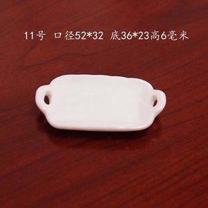 Plato Pequeño Hecho a Mano, Contenedor de Platos Pequeños, Simulación de Vajilla Miniatura para el Hogar, Accesorios de Resina - Product Image 5