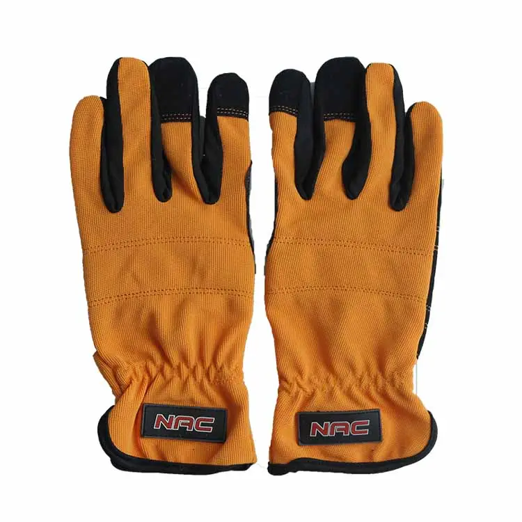 Customized light weight general purposes work gloves mechanical gloves