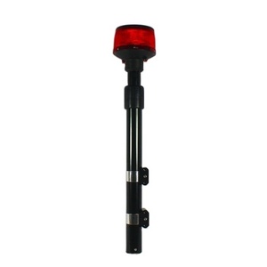 Moto palo posteriore della luce di pattuglia moto coda posteriore avviso di illuminazione lampeggiante elettronica di sicurezza - Product Image 1