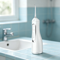 Hydropulseur Portable Sans Fil Puissant Rechargeable Étanche IPX7 pour Soin et Nettoyage Dentaire