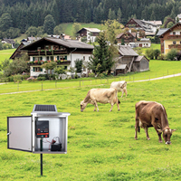Lydite 30 millas Energizer Sistema de valla eléctrica solar IP66 Uso al aire libre Ganado Valla eléctrica solar Energizer
