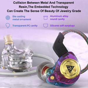 Tendance QKZ étanche ENC 3.5mm écouteurs filaires pour <span class=keywords><strong>iPhone</strong></span> Sport Heavy Bass <span class=keywords><strong>PC</strong></span> Gaming écouteurs intra-auriculaires musique écouteurs dynamiques - Product Image 2