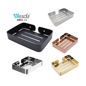 Bandeja <span class=keywords><strong>de</strong></span> jabonera <span class=keywords><strong>de</strong></span> Metal WESDA, soporte <span class=keywords><strong>de</strong></span> esponja montado en la pared para baño, cocina, <span class=keywords><strong>ducha</strong></span>, para hoteles, venta al por mayor - Product Image 1