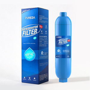 Filtre à eau pour camping-car PUREZA Z036 compatible avec <span class=keywords><strong>Camco</strong></span> Tastepure 40043, 40013, 40041, filtre en ligne avancé pour camping-car avec tuyau flexible - Product Image 1