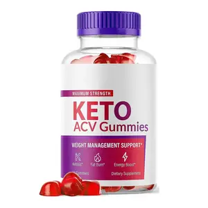 Eigenmarke kein Zucker Slim-Supplement fortgeschrittener Gewichtsverlust vegan ganzkörper Apfelcider Essig Keto Acv-Gummi
