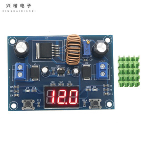 Convertidor Digital DC-DC Buck XH-M291 de 1.3-36V 5A con Voltaje Ajustable y Pantalla LED para Montaje en Placa - Product Image 3