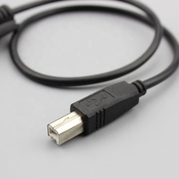 Cable de Impresora DB9 Hembra RS232 a USB B Macho