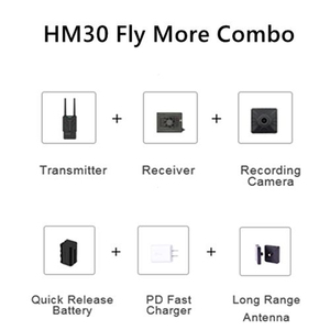 Kit de système de Transmission d'images sans fil numérique SIYI HM30 30KM Full HD avec chargeur pour avions Drone bateaux - Product Image 4