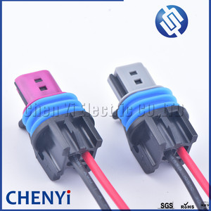 2 Pin Sensor mobil tahan air steker Wanita kabel otomatis harness konektor 15449028 15449027 untuk Ford Chevrolet Opel GM LS ECT - Product Image 4