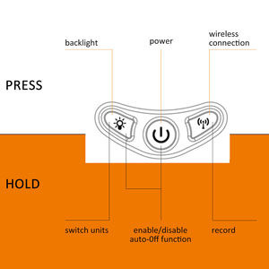 VGW-760 không dây Kỹ Thuật Số chân không đo micron đo cho HVAC micron Meter lạnh chân không Meter kiểm tra rò rỉ 1/4 "SAE - Product Image 5