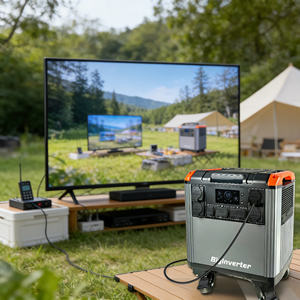 Centrale électrique portable 4KW 4KWH BIGINVERTER pour camping, villas, jardins, réunions de famille, et alimentation de secours domestique avec batterie LiFePO4 - Product Image 4