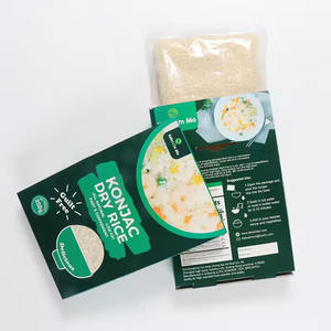 Gedroogde Shirataki Rijst Koolhydraatarme Suikervrije Glutenvrije Instant Konjac Rijst Bulk Gecertificeerd Halal Primaire Konjac Bloem 200G - Product Image 1