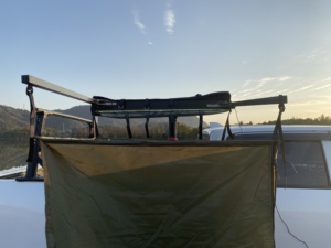 Hai lớp nylon nhà vệ sinh lều không thấm nước thay đổi phòng cho xe bên mái hiên - Product Image 2