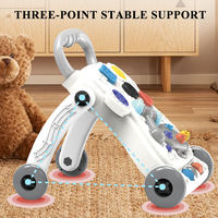 Marche-bébé éducatif, jouet interactif pour tout-petits, pour bébés de 6 mois et plus, cadeau pour le développement précoce du bébé