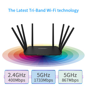<span class=keywords><strong>Routeur</strong></span> Wifi intelligent longue distance AC3000 Triband 2.4G 5G 5G <span class=keywords><strong>Routeur</strong></span> sans fil - Product Image 3