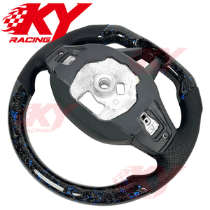 Volant de voiture sport en fibre de carbone forgé sur mesure pour BMW G30 M550i G20 330i X3 G01 540i X5 G05 G80 M3 G82 M4 M240i LCI - Product Image 3