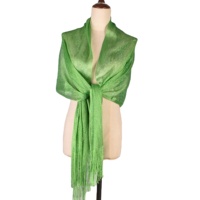 Offre Spéciale robes de soirée châles doré paillettes brillant glands fête mariage autres écharpes Hijab creux maille châle