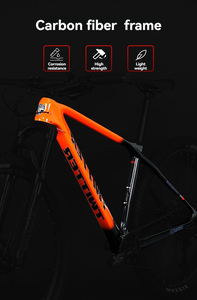 Bicicleta de montaña de carbono MTB <span class=keywords><strong>ROCKSHOX</strong></span> con freno de disco hidráulico Sram cuadro de fibra de carbono 27,5 29er bicicleta de montaña - Product Image 3