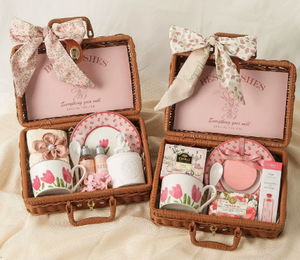 Anneler günü öz bakım promosyon hediye seti havlu parfüm mum kupa battaniye kadınlar kişiselleştirilmiş lüks Spa gevşeme naylon - Product Image 1
