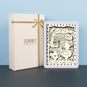 Decoraciones de Anime y <span class=keywords><strong>Manga</strong></span>, Lámparas para Habitación Infantil, Marco de Caja de Sombra, Imagen Personalizada, Lámpara Nocturna 3D, Artículos de Regalo para Niños - Product Image 6