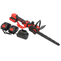 Kit de tronçonneuse sans fil, 2 batteries, 1 chargeur, tronçonneuse électrique pour l'abattage des arbres, la coupe du bois, la foresterie, vente en gros, usine OEM