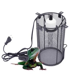 Black rettile Metal Heater Lamp Guard Protector Mesh <span class=keywords><strong>Cage</strong></span> Light Bulb Protector Enclosure <span class=keywords><strong>Heat</strong></span> Safety Metal Mesh Lamp Cover - Product Image 1