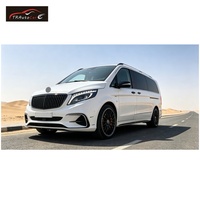 Kit complet de phares LED TR pour Benz V-Class Vito W447 2016-2023, mise à niveau vers des phares avant AMG modifiés, jaune ambre, blanc, DRL