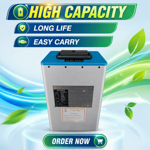 Hoge Energie Dichtheid 72V 76.8V 40Ah LiFePO4 Batterijpakket Lange Levensduur Lithium IJzer Batterij voor Bezorg E-bike Elektrische Motorfiets - Product Image 1