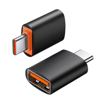 Adaptador USB 3.0 Tipo C, Conector OTG, Carga Rápida para Laptop y Teléfono, Convertidor de Transferencia de Datos de Alta Velocidad