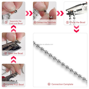 Alicates de unión de cadena de bolas de bucle sin fin para <span class=keywords><strong>persianas</strong></span> enrollables con funciones de empalme y reparación manuales - Product Image 6