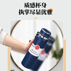 Yi Yang 316 Stainless Steel <b>Thermos</b> Cup 500Ml Portable Outdoor Hiking Water <b>Bottle</b> With Tea Infuser - Product Image 3