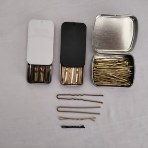 กล่องโลหะแบบกำหนดเอง BELLEWORLD กล่องกระดาษใส่กิ๊บติดผม กล่องพลาสติกบรรจุภัณฑ์ กิ๊บติดผมราคาถูก กิ๊บหนีบผม - Product Image 3