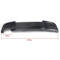 Diffuseur arrière en carbone pour pare-chocs BMW E87 Mtech M Package 2007-2010