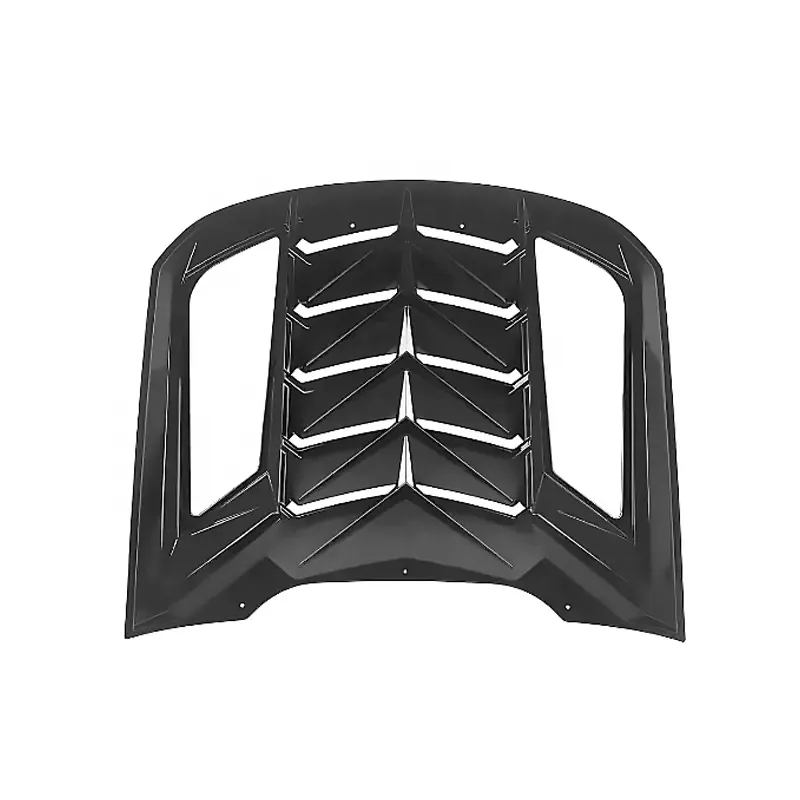 Защитная Крышка для заднего окна автомобиля для Ford Mustang 2015-2021 Высококачественная глянцевая черная Автомобильная жалюзи, наружные детали
