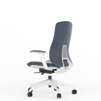 Chaise de bureau exécutive SITSTAR en cuir PU, conforme aux normes EN1335 GREEN GUARD BIFMA, pivotante, ergonomique, dossier moyen, pour conférence, vente en gros pour entreprises