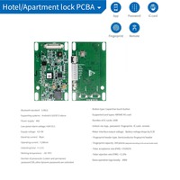 Carte de contrôle de serrure intelligente, carte de contrôle d'accès, carte de contrôle de serrure numérique, carte de contrôle de serrure de porte, assemblage de carte de serrure intelligente, OEM ODM personnalisé clé en main