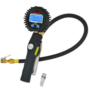 เครื่องวัดแรงดันลมยาง U-NAI UN-9703D 0-255PSI 0-10BAR ปิดอัตโนมัติใน 30 วินาที พกพาสะดวก น้ำหนักเบา หน้าจอ LCD ดิจิตอล พร้อมที่สูบลมในตัว วัสดุทองแดง - Product Image 1