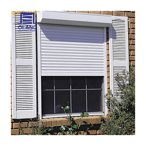 Design moderno di sicurezza in alluminio tapparella avvolgibile per finestra porta antivento automatico esterno isolato per Villa - Product Image 2