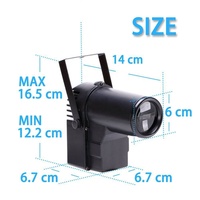 U'King – lumière à effet de scène, son actif DMX512 RGBW pour noël, décoration intérieure DJ KTV Disco Party