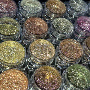Pigments de fard à paupières scintillants métalliques effet diamant, cosmétiques véganes et sans cruauté animale, paillettes de luxe en vrac - Product Image 4