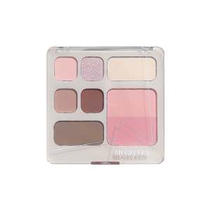 อายแชโดว์พาเลทท์เนื้อมุกเนื้อแมตต์ บลัชออน ไฮไลท์เตอร์ ออลอินวัน สไตล์เกาหลี สีชมพู <span class=keywords><strong>น้ำตาล</strong></span> <span class=keywords><strong>โทน</strong></span>เอิร์ธ<span class=keywords><strong>โทน</strong></span> - Product Image 1