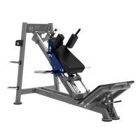 Équipement de musculation professionnel pour la musculation des jambes, Hack Squat à charge de plaques en acier, durable pour l'entraînement de force musculaire en salle de sport