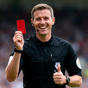 Cargador de Pared de Carga Rápida Red Card Out Fun Card Thin <span class=keywords><strong>Gan</strong></span>, Coleccionables del Ciberarbitro Mr. Lake - Product Image 6
