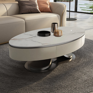 إيطالية فاخرة خفيفة بأدنى حد ممكن ، غرفة معيشة عصرية بسيطة مزيج من الخشب الصلب - Product Image 5