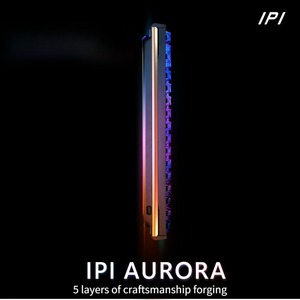 Ipi aurora65 bàn phím chuyển đổi từ tính rt0.01mm 8kHz 0.125MS Bàn phím chơi game kích hoạt nhanh có dây argb Bảng điều khiển phía sau có hoa văn dao - Product Image 2