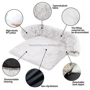 Amazon Pet malzemeleri için üreticilerin toptan peluş köpek kulübesi ve çekyat çıkarılabilir fonksiyonu - Product Image 4